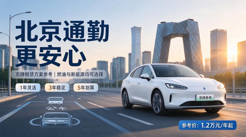 2026年北京车牌租赁价格趋势
